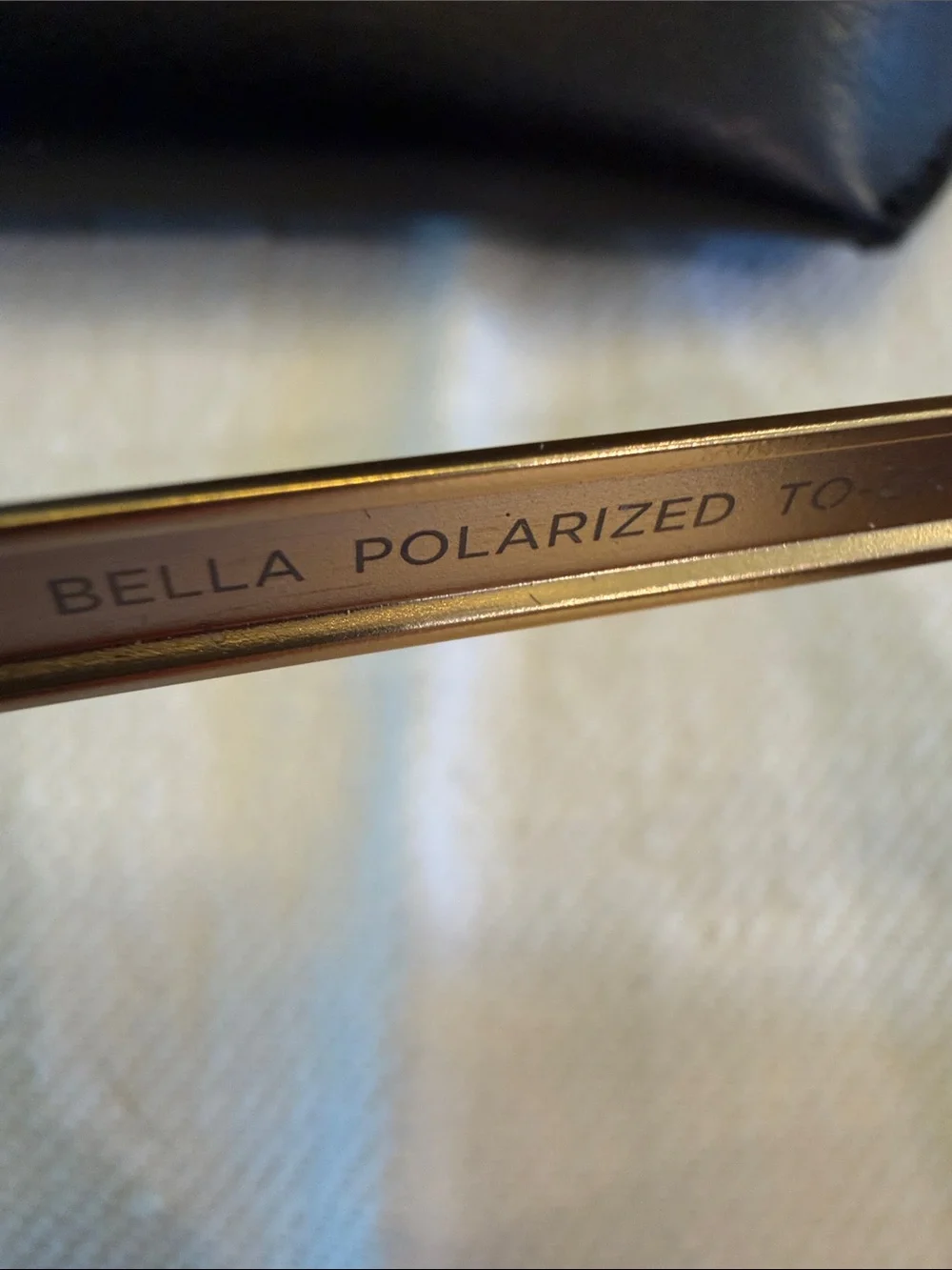 DIFF Bella Polarized Tortoiseshell Square Sunglasses - Brown Lenses
